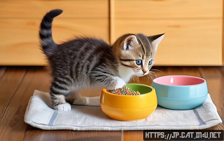 고양이 먹이 시간표 관련 이미지 1